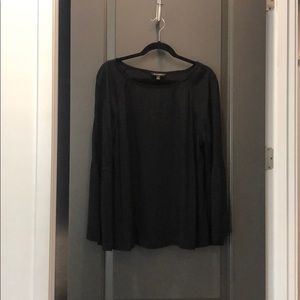 Banana Republic Boatneck Bell Sleeve Blouse Large